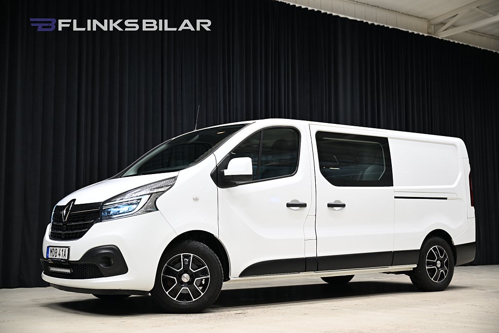 Renault Trafic dCi 170HK L2 Automat|Dubbelhytt|LED|Backkamera|Leasbar