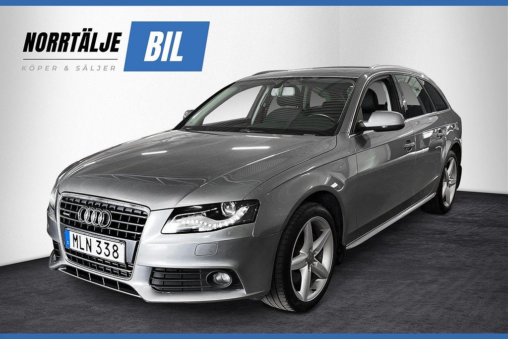 Audi A4 Avant 2.0 TDI 170 HK QUATTRO 0.51L/MIL XENON 18"