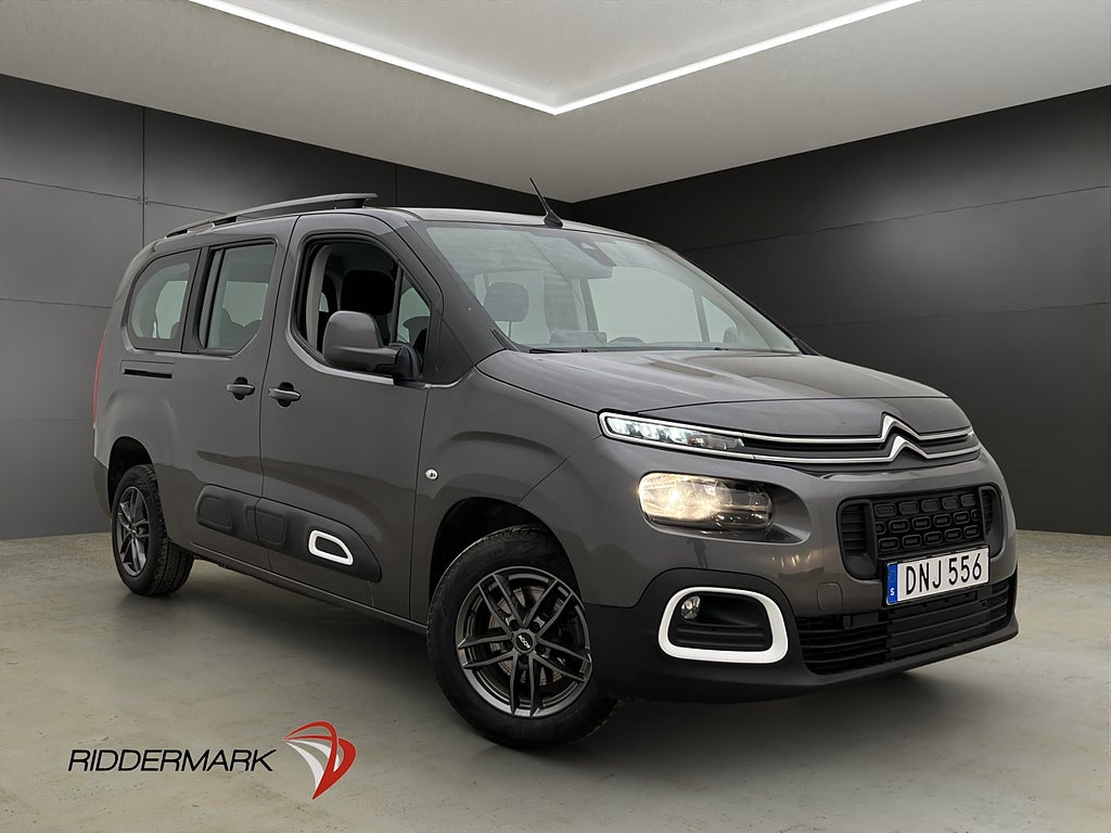 Citroën Berlingo 1.5 BlueHDi 7-sits Long Kamera CarPlay Värm