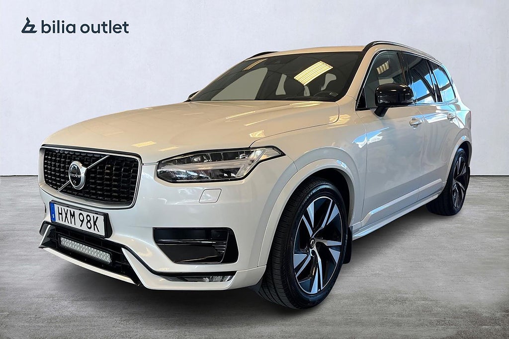 Volvo XC90 B5 AWD R-Design 235hk 7-sits Drag 360°kam Luftfjädring 