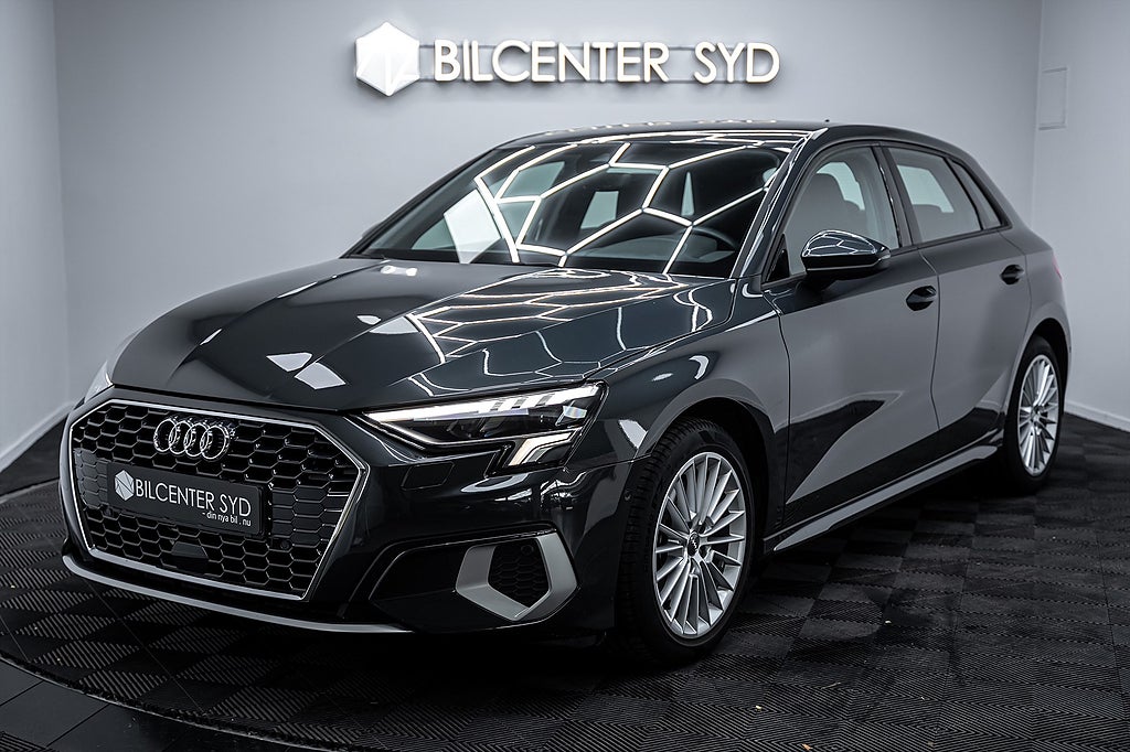 Audi A3 Sportback|35 TFSI|S Tronic|Laneassist|Drag|ACC|150hk