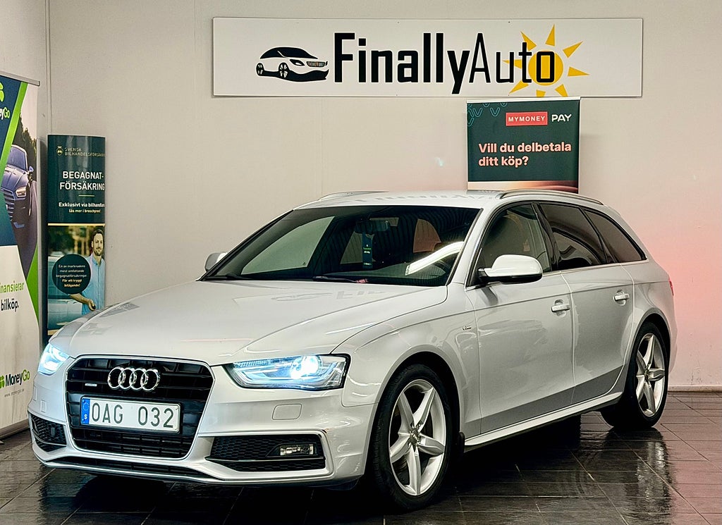 Audi A4 Avant 2.0 TDI DPF quattro S Tronic. NY-BES & NY-SERV