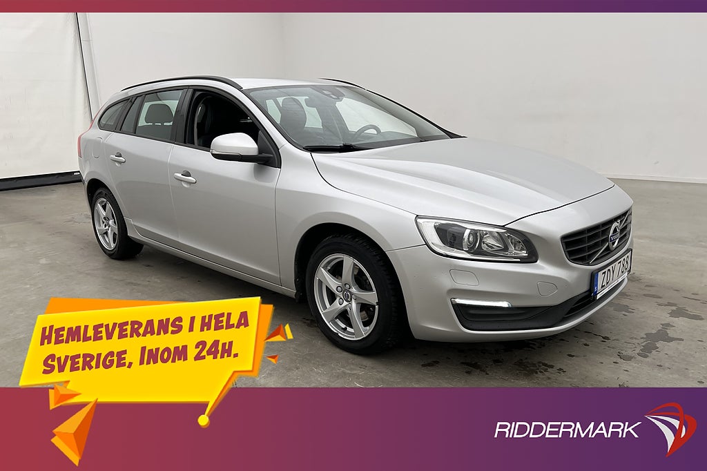 Volvo V60 T3 Classic Värmare Rattvärme P-Sensorer Navi VOC