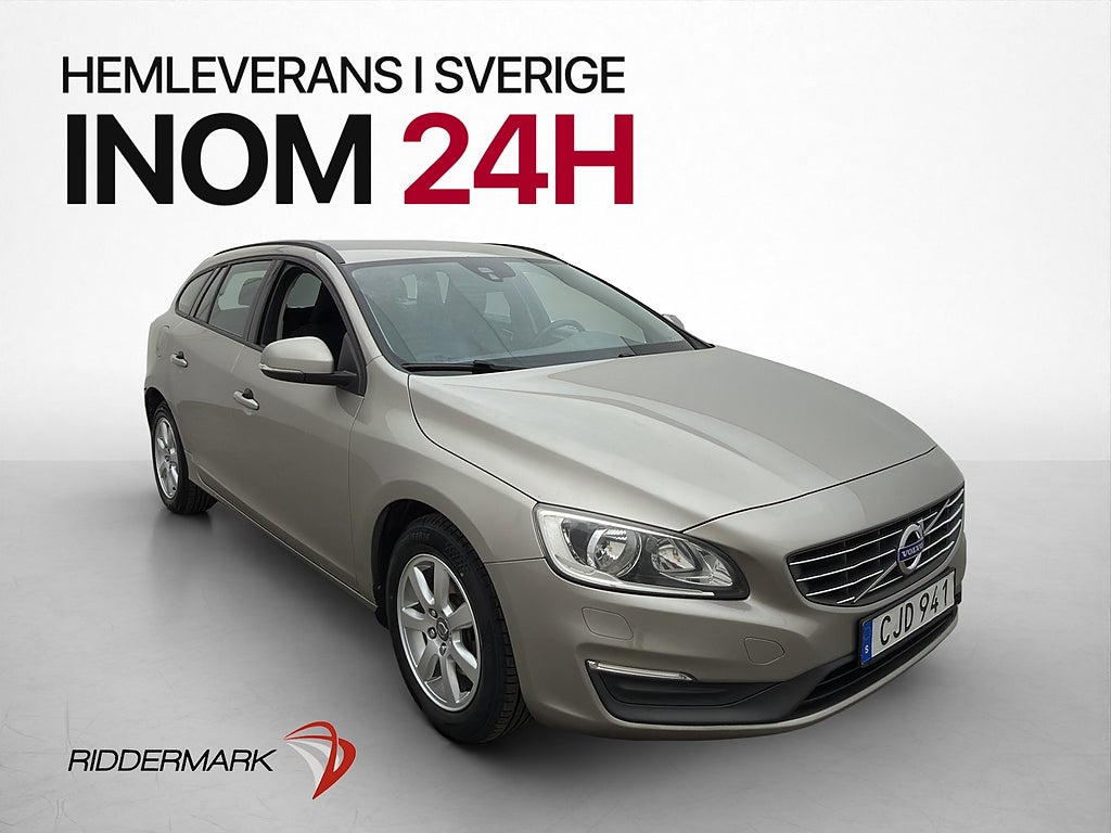 Volvo V60 D2 115hk Kinetic Värmare Rattvärme Sensorer Drag