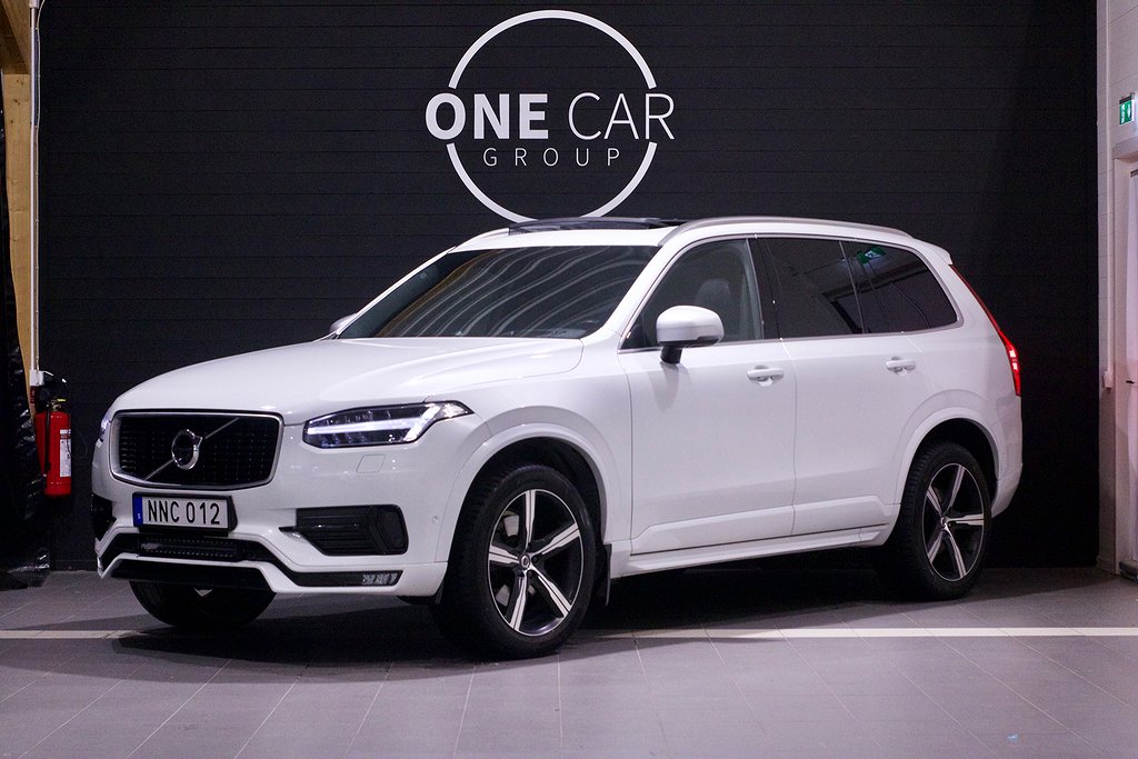 Volvo XC90 D5 AWD R-Design MOMS Fullutrustad 235hk