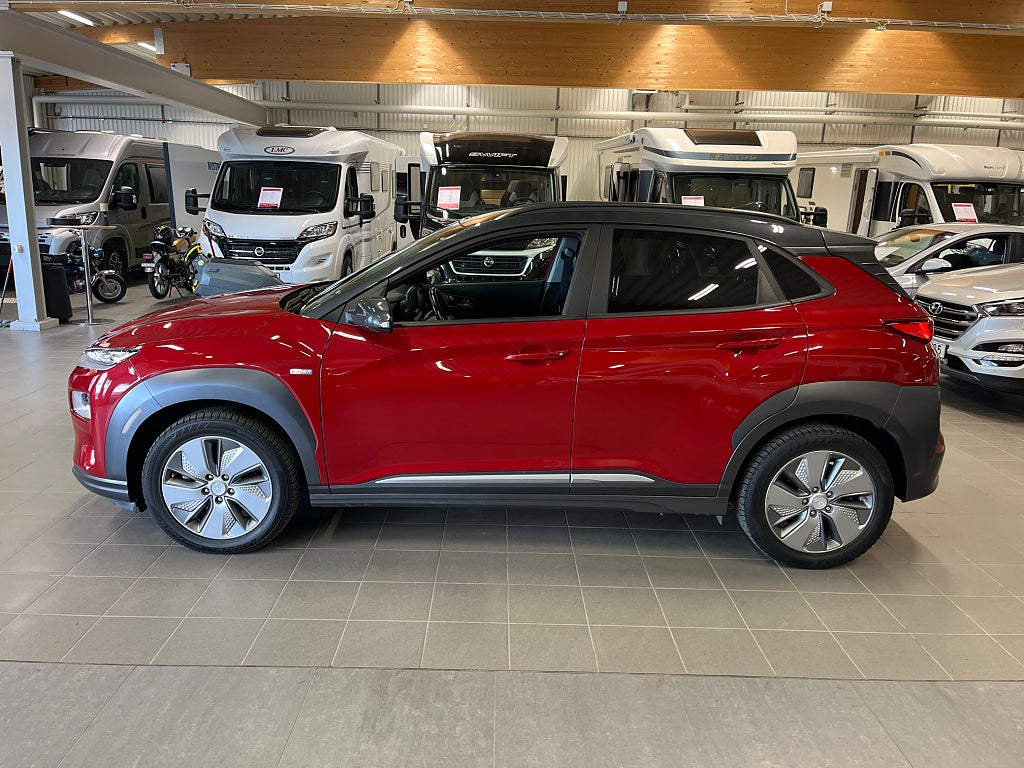 Hyundai Kona Electric 39kWh 136hk Essential / 3-fas / SoV / CarPlay
