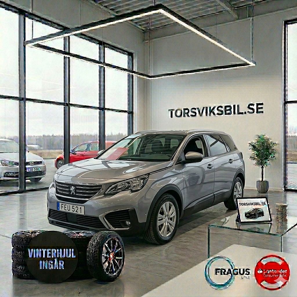 Peugeot 5008 1.2 PureTech 130 7 Sits Drag Värmare 2 Ägare - bild