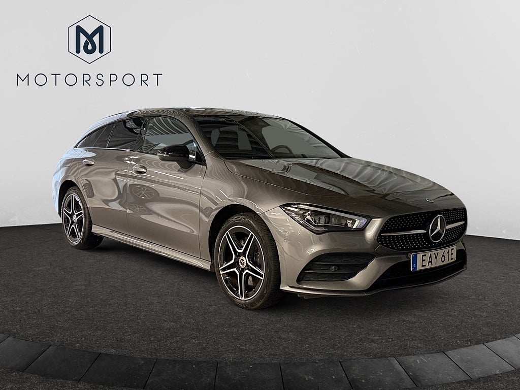 Mercedes-Benz CLA 250 e Shooting Brake AMG Line Adapt- fart Pano Bkamera bild 9