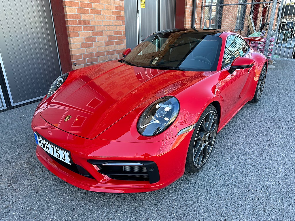 Porsche 911 992 Carrera 4S 450 hk 920 Mil, Aerokit, Välutrustad bil