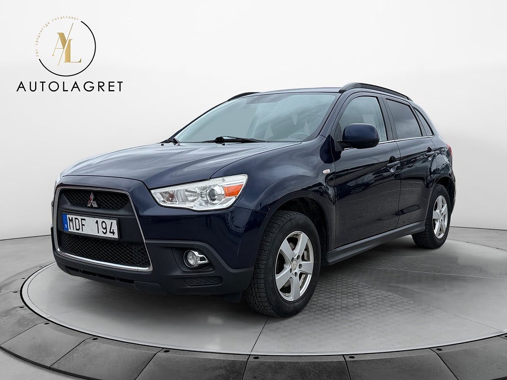 Mitsubishi ASX 1.6 MIVEC ClearTec AS&G Euro5 Fullserv Nybes 117hk