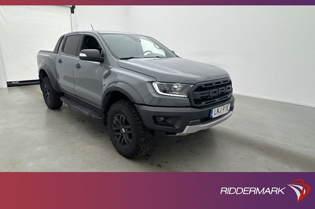 Ford ranger Raptor 213hk 4x4 Värmare Drag Diff CARPLAY Moms