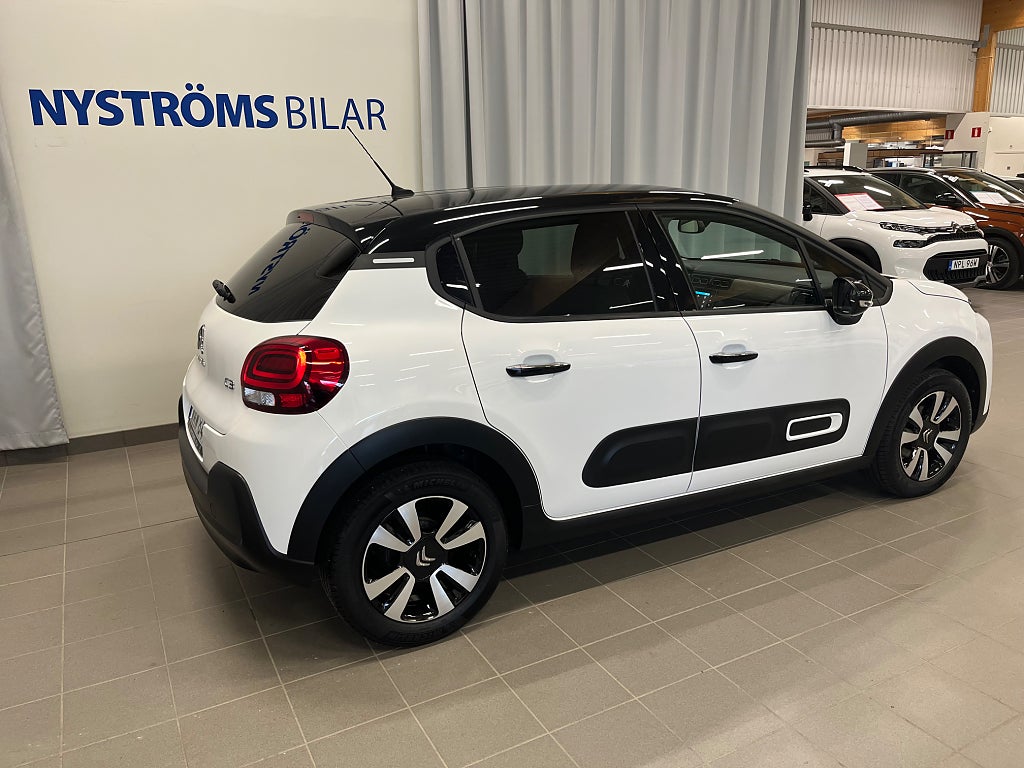 Citroën C3 FL SHINE PT 82hk PDC bak Keyless startknapp thumbnail