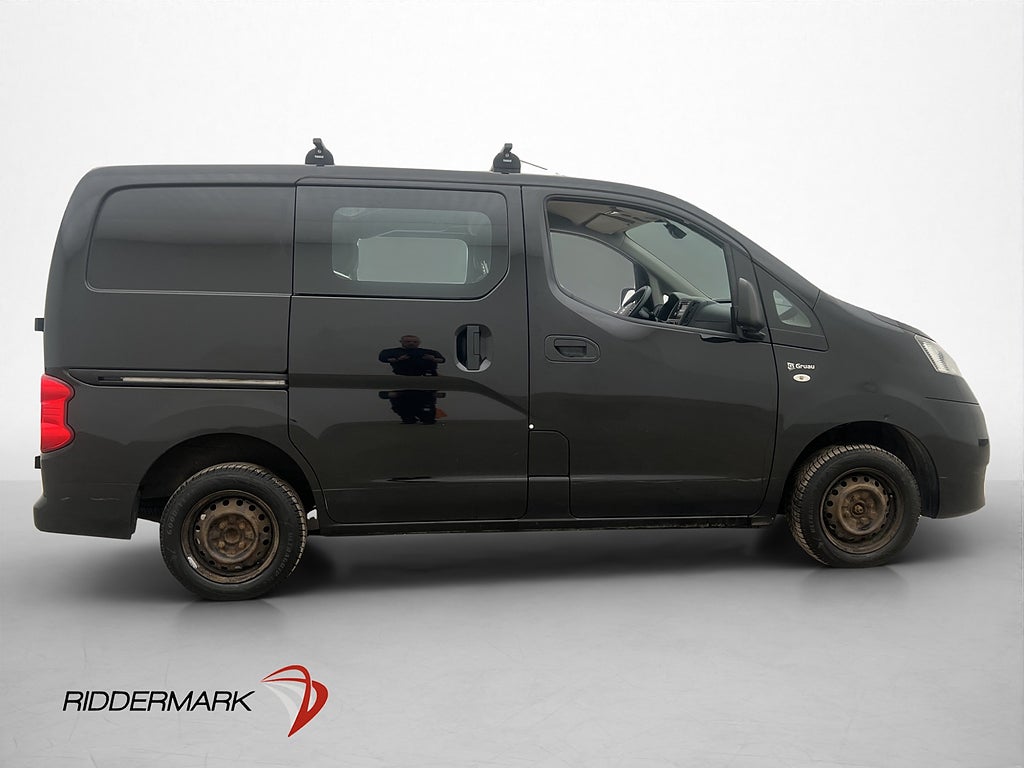 Nissan NV200 Kombi Dubbelhytt Ny-Kamrem 5-Sits Farthållare