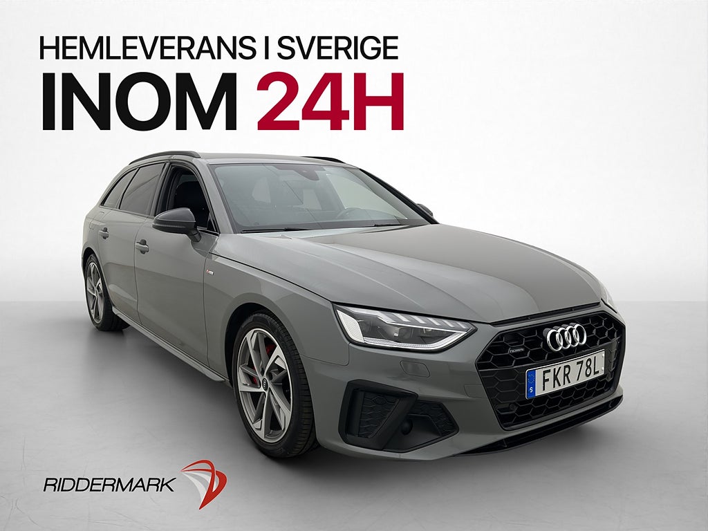 Audi A4 40 TDI Q S Line Cockpit Värmare Drag