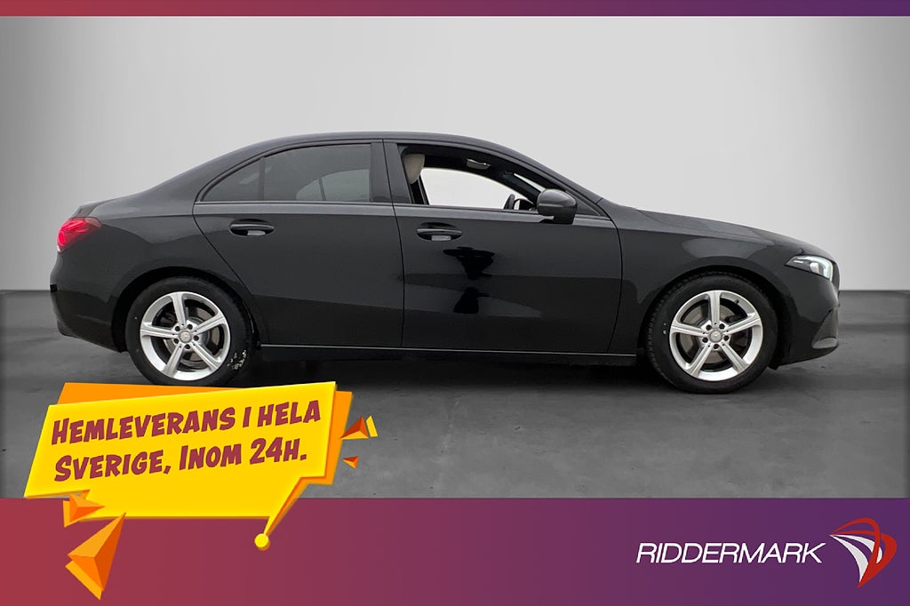 Mercedes-Benz A 220 4M Skinn B-kamera Navi CarPlay 190hk