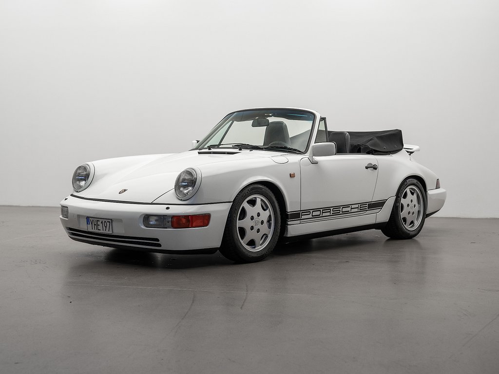 Porsche 911 964 Carrera 4 Cabriolet - Nyservad!