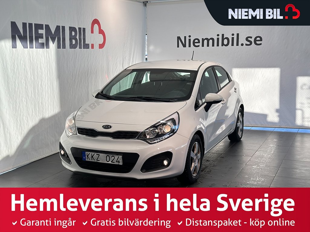 Kia Rio 1.2 CVVT GLS MoK/S&V/Låg skatt/Rattvärme/Kamkedja