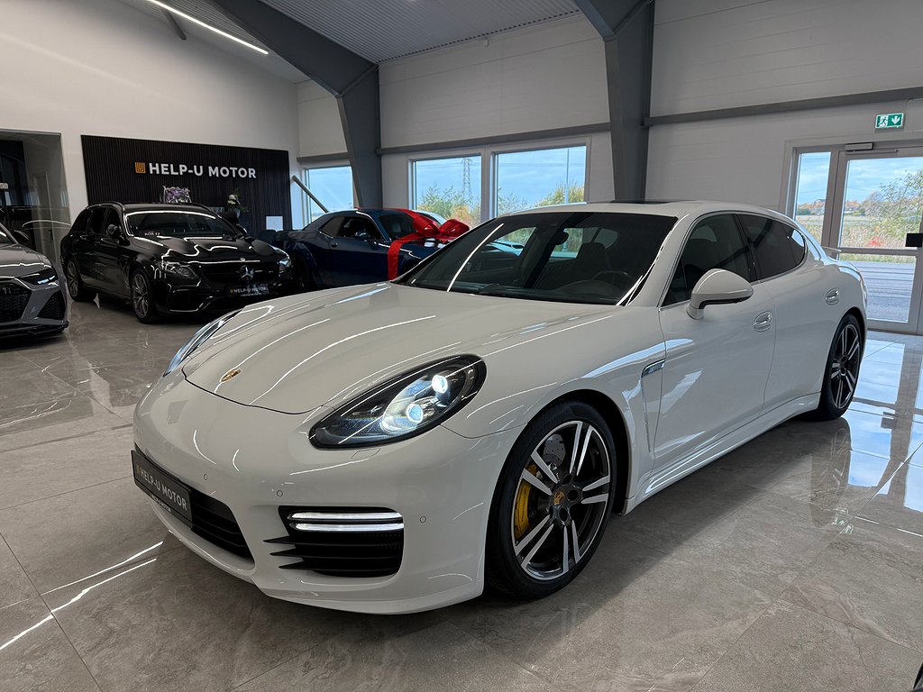 Porsche Panamera Turbo S V8 Sv-såld Nyservad Se spec! 570hk