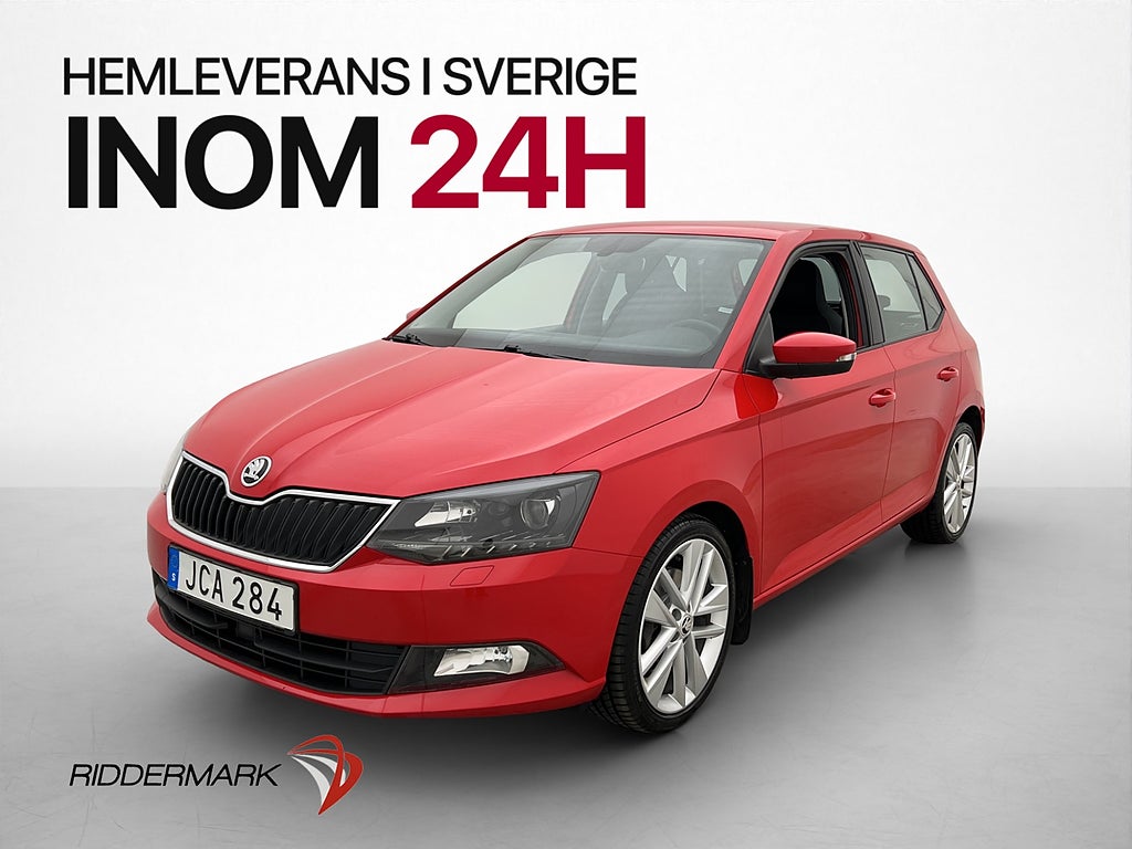 Skoda Fabia 1.0 TSI 110hk Style CarPlay P-Sensorer Keyless