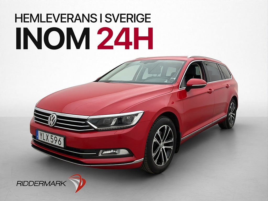 Volkswagen Passat 2.0 TDI Dragkrok Kamera CarPlay Värmare