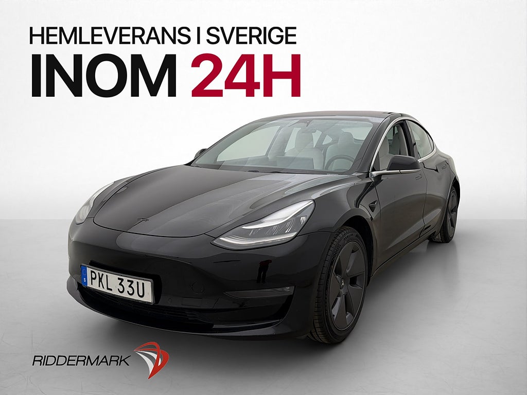 Tesla Model 3 Long Range AWD Autopilot Parkeringsklimat