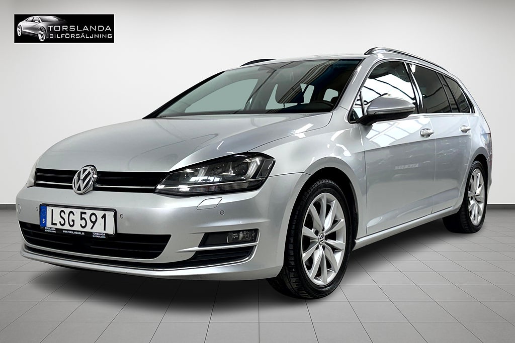 Volkswagen Golf 2,0 TDI 150hk DSG B-kamera Krok Kombi