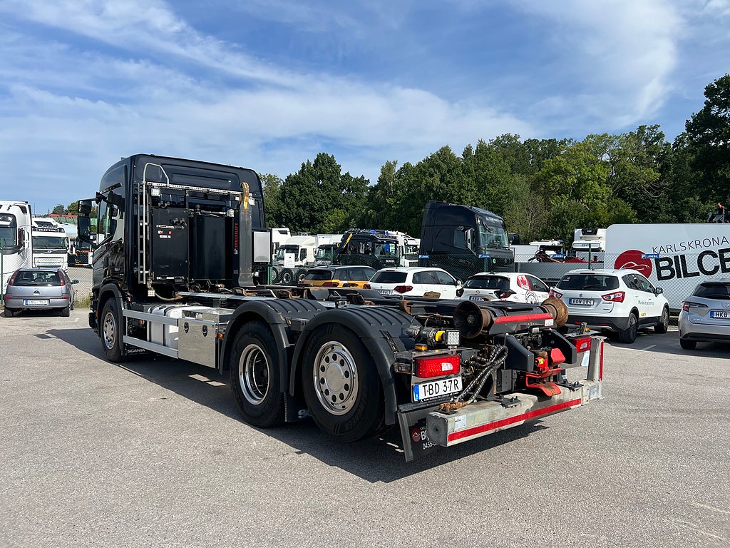 Scania G450 6x2*4 XT Lastväxlare, Fullt Plogutrustad
