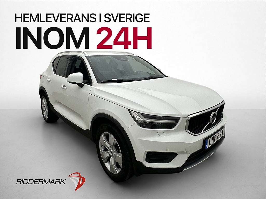 Volvo XC40 T3 163hk Momentum P-värm VOC PDC Adaptiv farth.