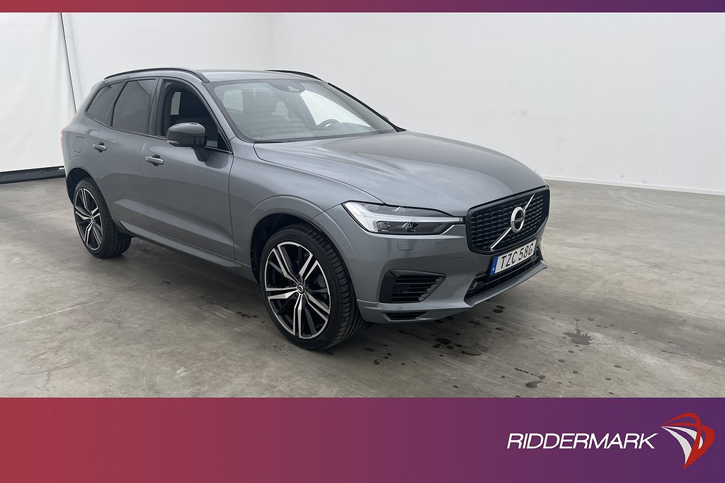 Volvo XC60 Recharge T6 AWD 340hk R-Design Pano Kamera BLIS