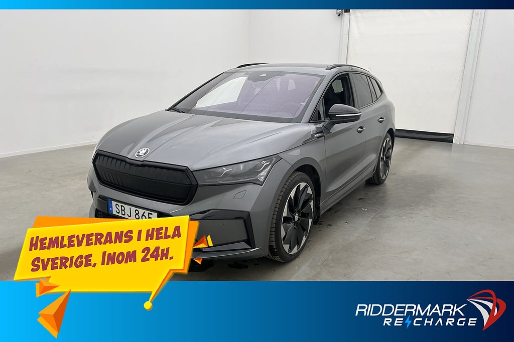 Skoda Enyaq 80x 265hk Sportline Värm Kamera CarPlay Rattvärm