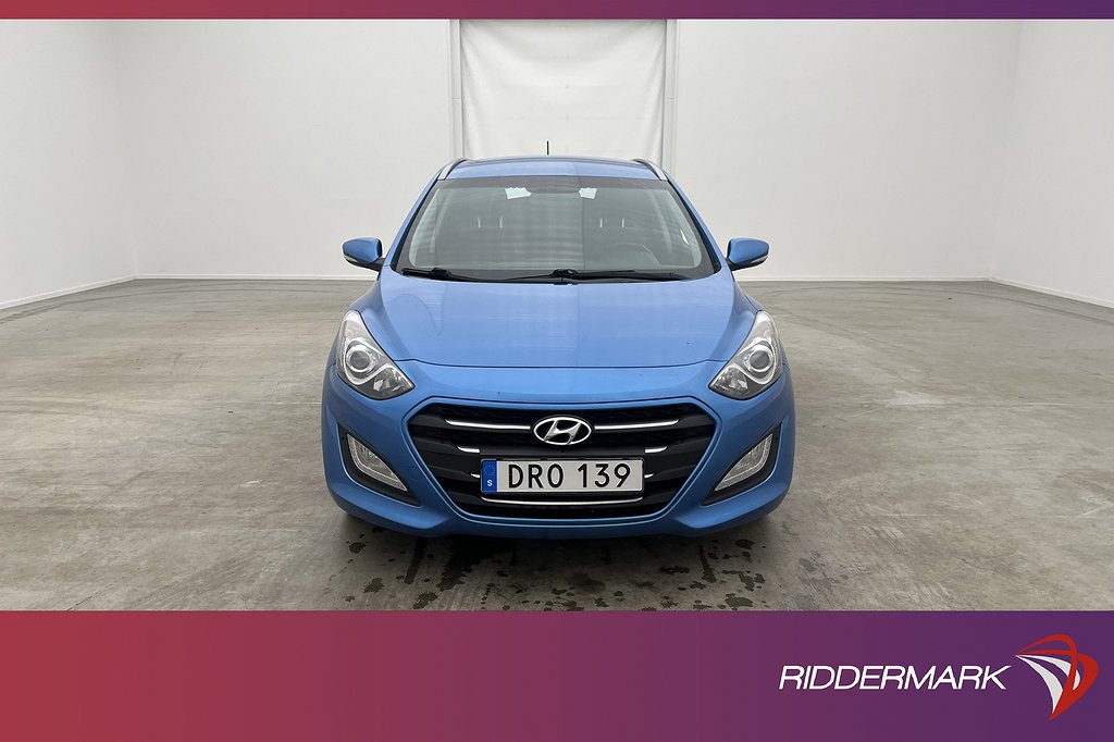 Hyundai i30 1.6 Kombi 135hk Sensorer Rattvärme Farthållare