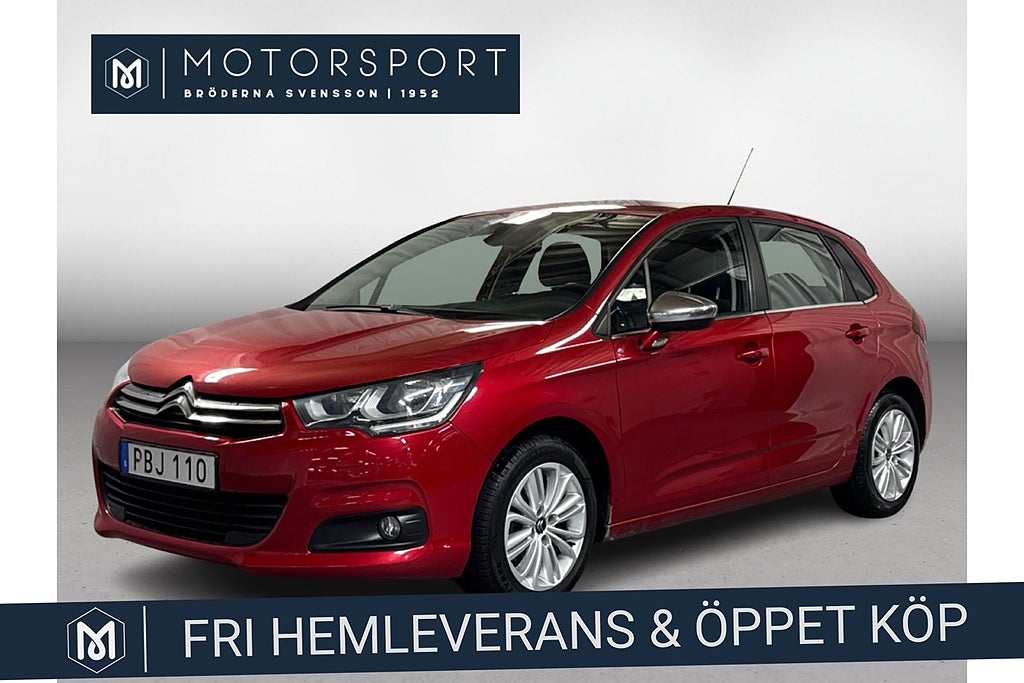 Citroën C4 1.6 BlueHDi Aut Apple Carplay Bluetooth P-Sensor