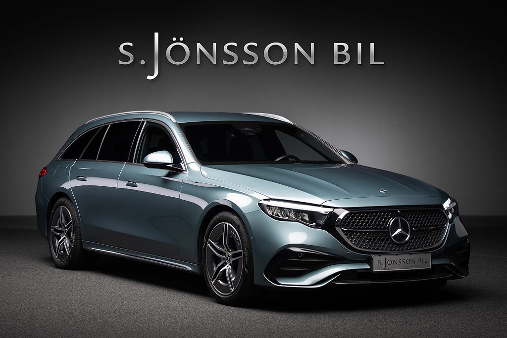 Mercedes-Benz E 300 e AMG / Värmare / Distronic / Drag