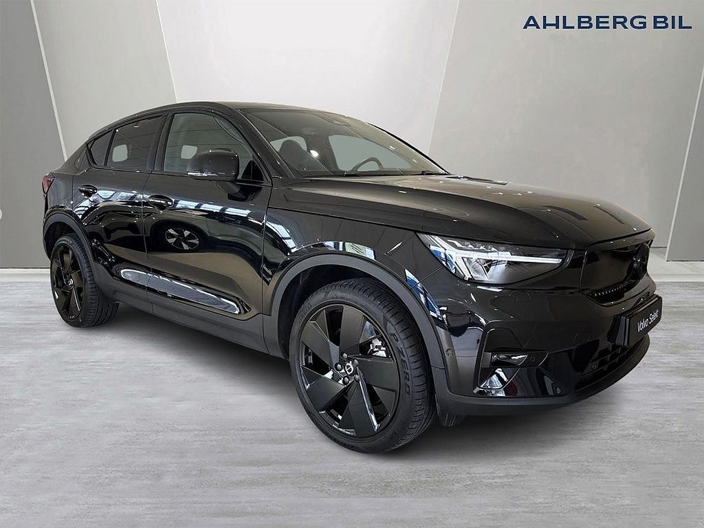 Volvo EC40 Single Motor Extended Range M R Plus Black Edt, Klimatpaket, Dra