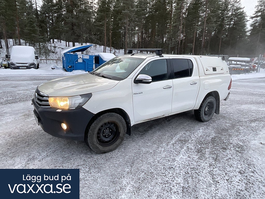 Toyota Hilux Dubbelhytt 2016