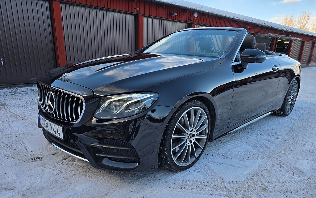 Mercedes-Benz E 300 Cabriolet 9G-Tronic AMG Line FULLUTRUSTAD 