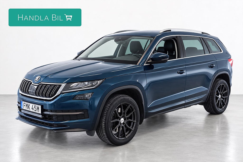 Skoda Kodiaq 2.0 TDI 4x4 L&K 7-sits D-Värm Cockpit Skinn Drag SoV