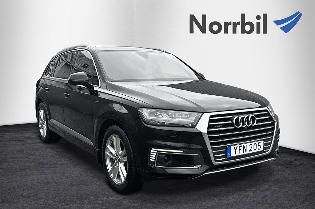Audi Q7 E-TRON 3.0TDI 373HK QUATTRO TIP-TRONIC DRAG KAMERA