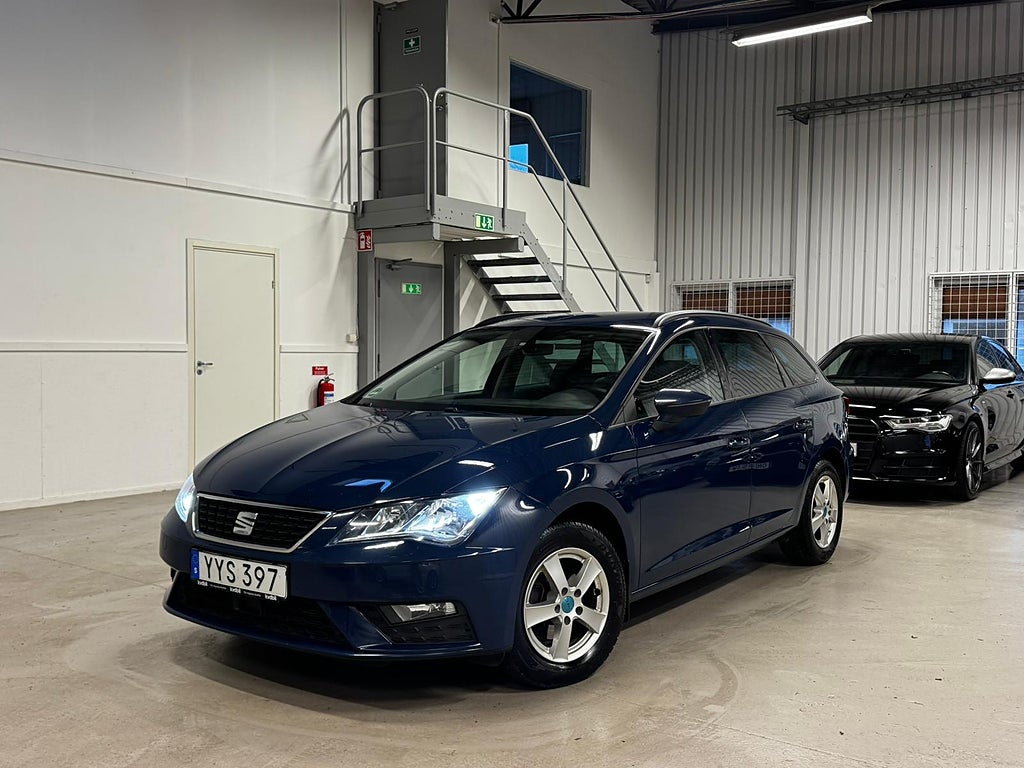 Seat Leon ST 1.6 TDI Style 116hk 2018 / B-KAM / DRAG 