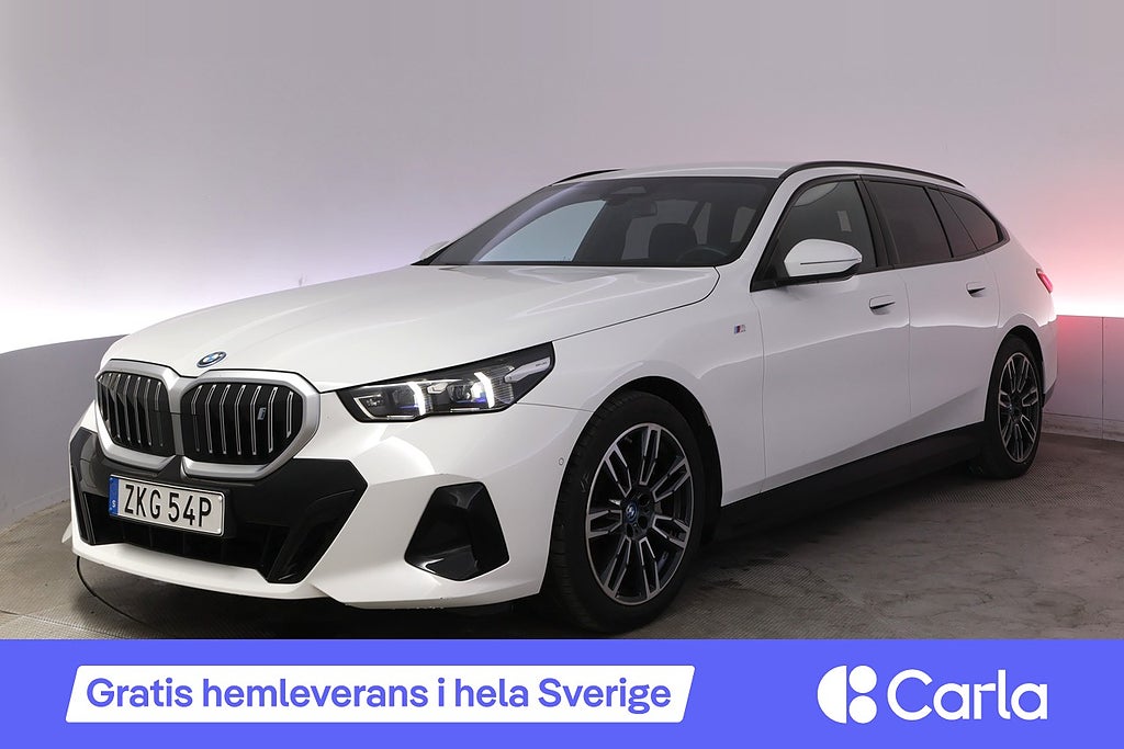 BMW i5 eDrive40 Touring M Sport Drag BSM Kamera DA V-hjul