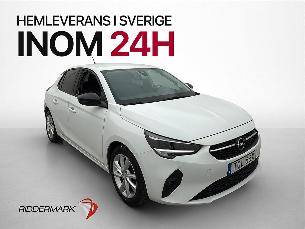 Opel Corsa 1.2 Turbo 100hk Edition Kamera Carplay