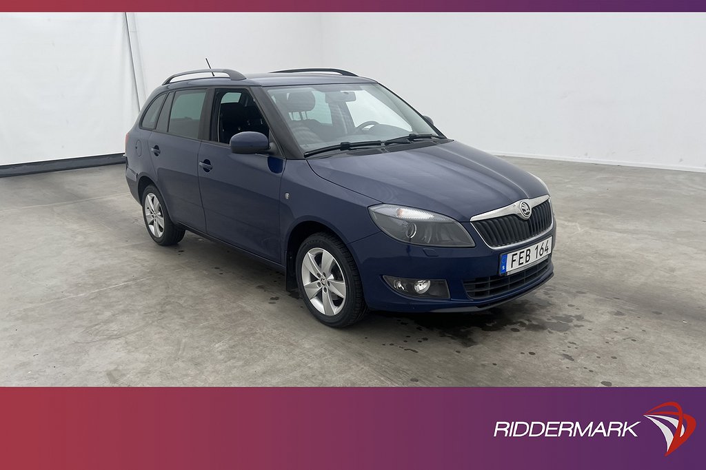 Skoda Fabia Kombi 1.2 TSI 86hk Ambiente Farthållare Sensorer