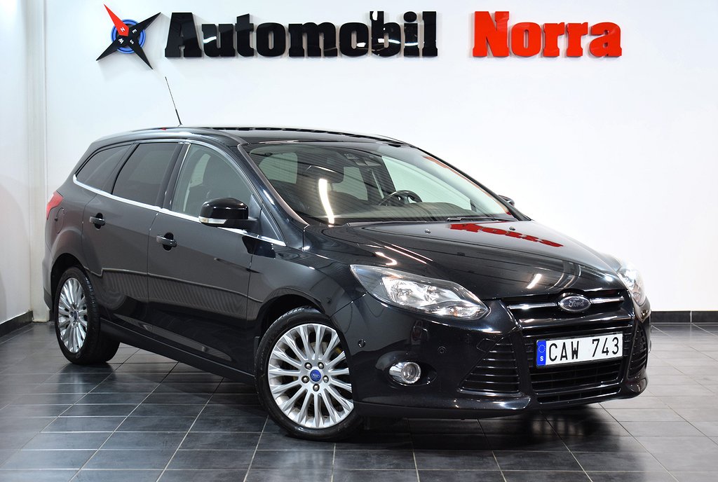 Ford Focus Kombi 1.6 182hk EcoBoost Titanium Drag Ny K-rem Värmare