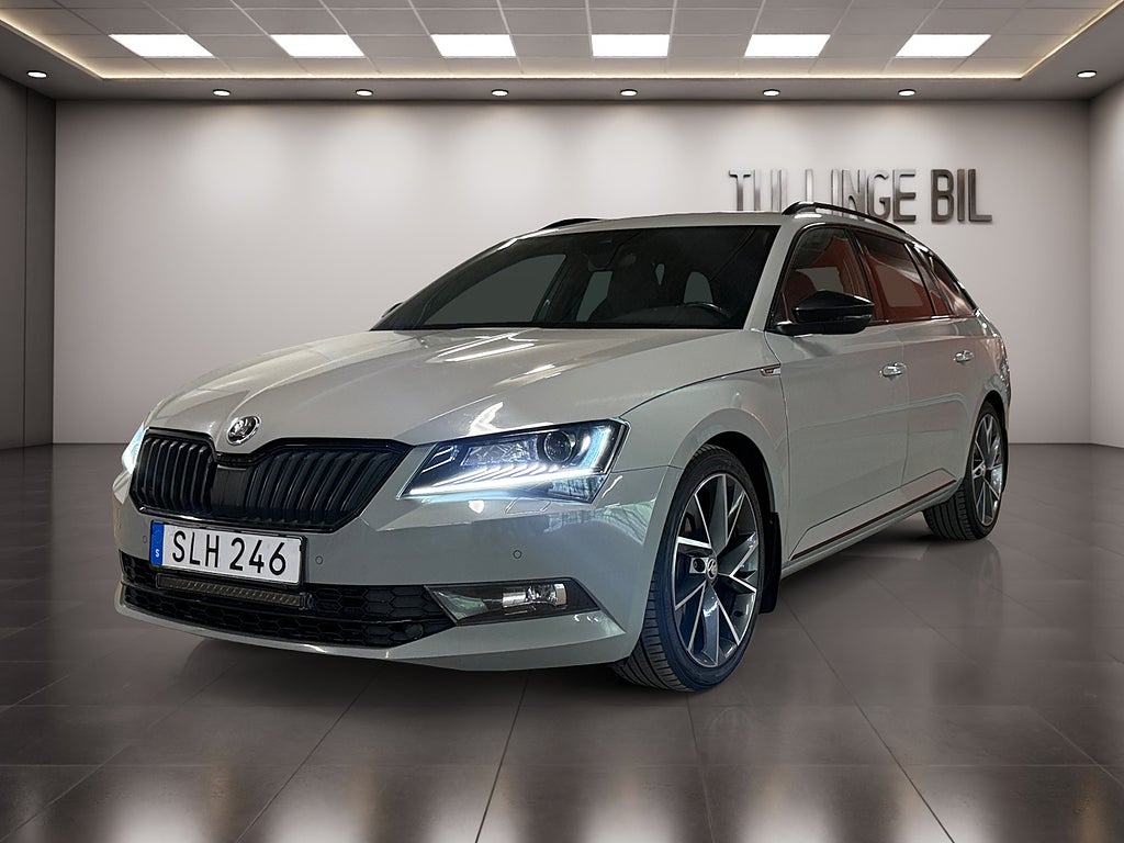 Skoda Superb Kombi 2.0 TDI 4x4 Sportline Canton Backkamera Värm Drag