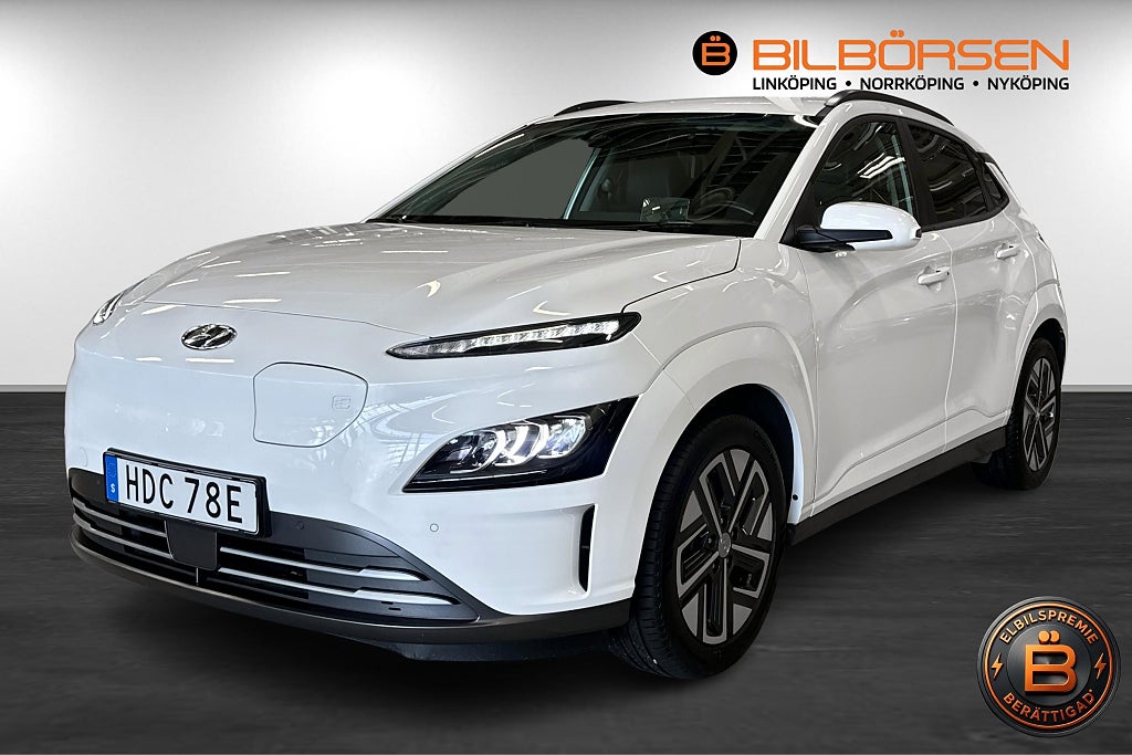 Hyundai Kona 64 kWh Advanced (HUD, Krell, Drag, Ventilerade stolar)