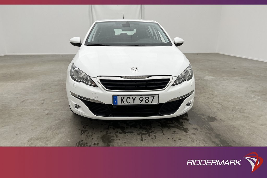 Peugeot 308 BlueHDI 120hk Active Värm Sensorer Drag Välserv