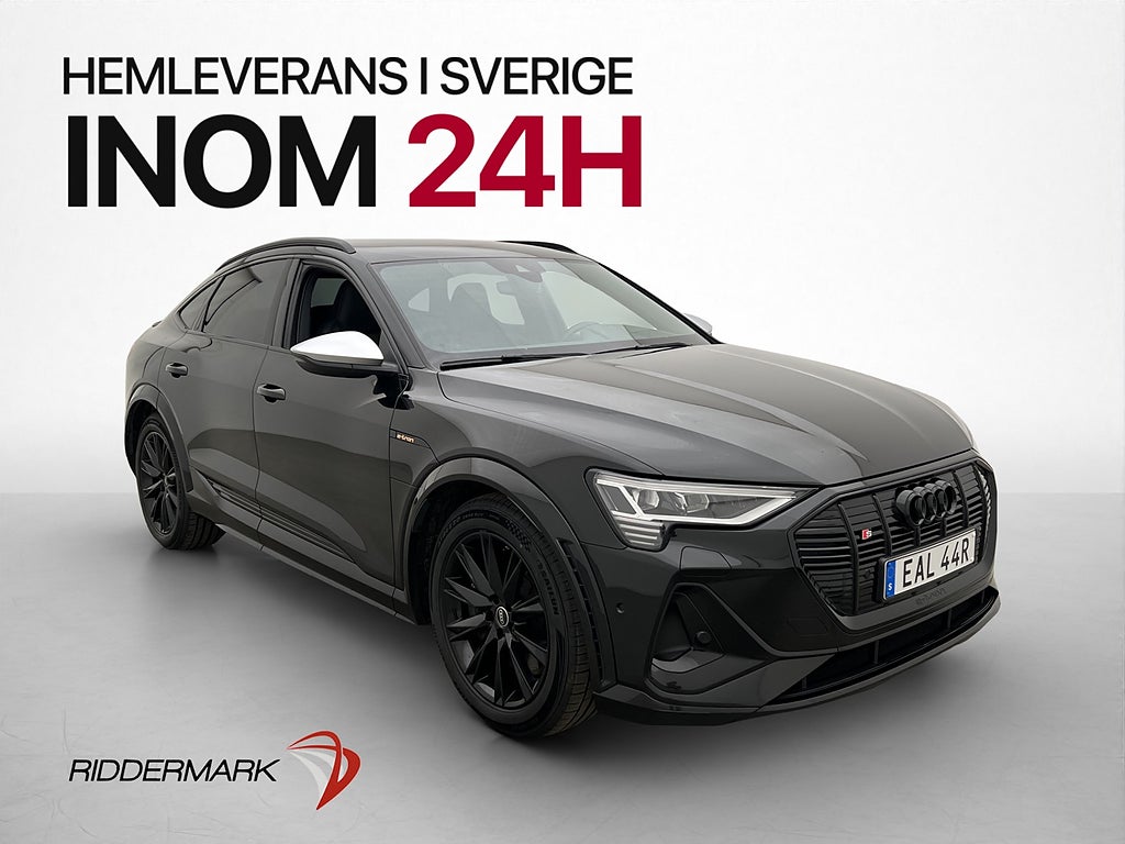 Audi E-Tron S 503hk Q  B&O Navi Kamera HuD Skinn Drag