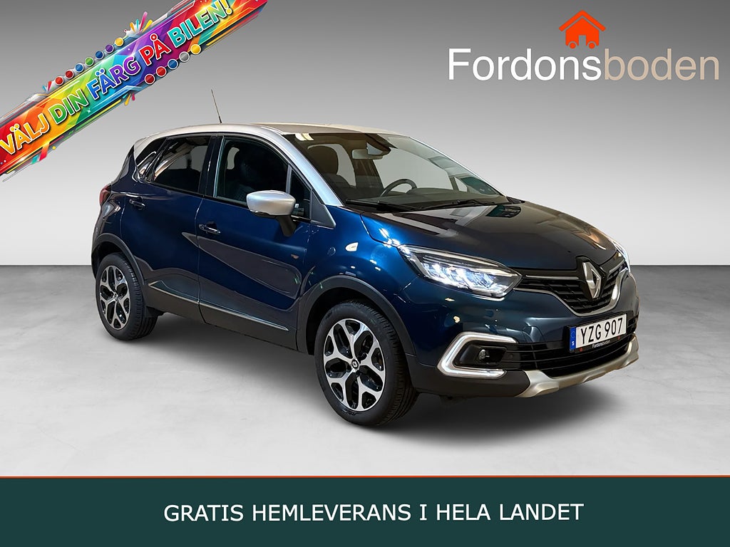 Renault Captur 1.2 TCe EDC 118hk Intens Drag Keyless Backkamera