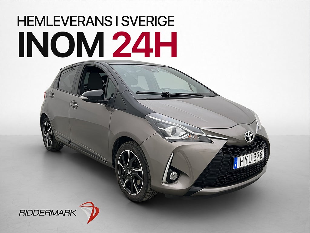 Toyota Yaris 1.5 111hk Selection Kamera Farthållare 0,52l/mi