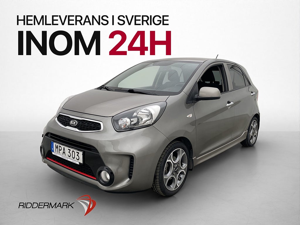 Kia Picanto 67hk Special Edition En-Brukare Motorvärmare BT